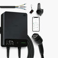 Borne de Recharge pour Véhicule Électrique 7,4 kW 32 A Type 2 Monophasé 230 V Câble 7,5 m APP RFID