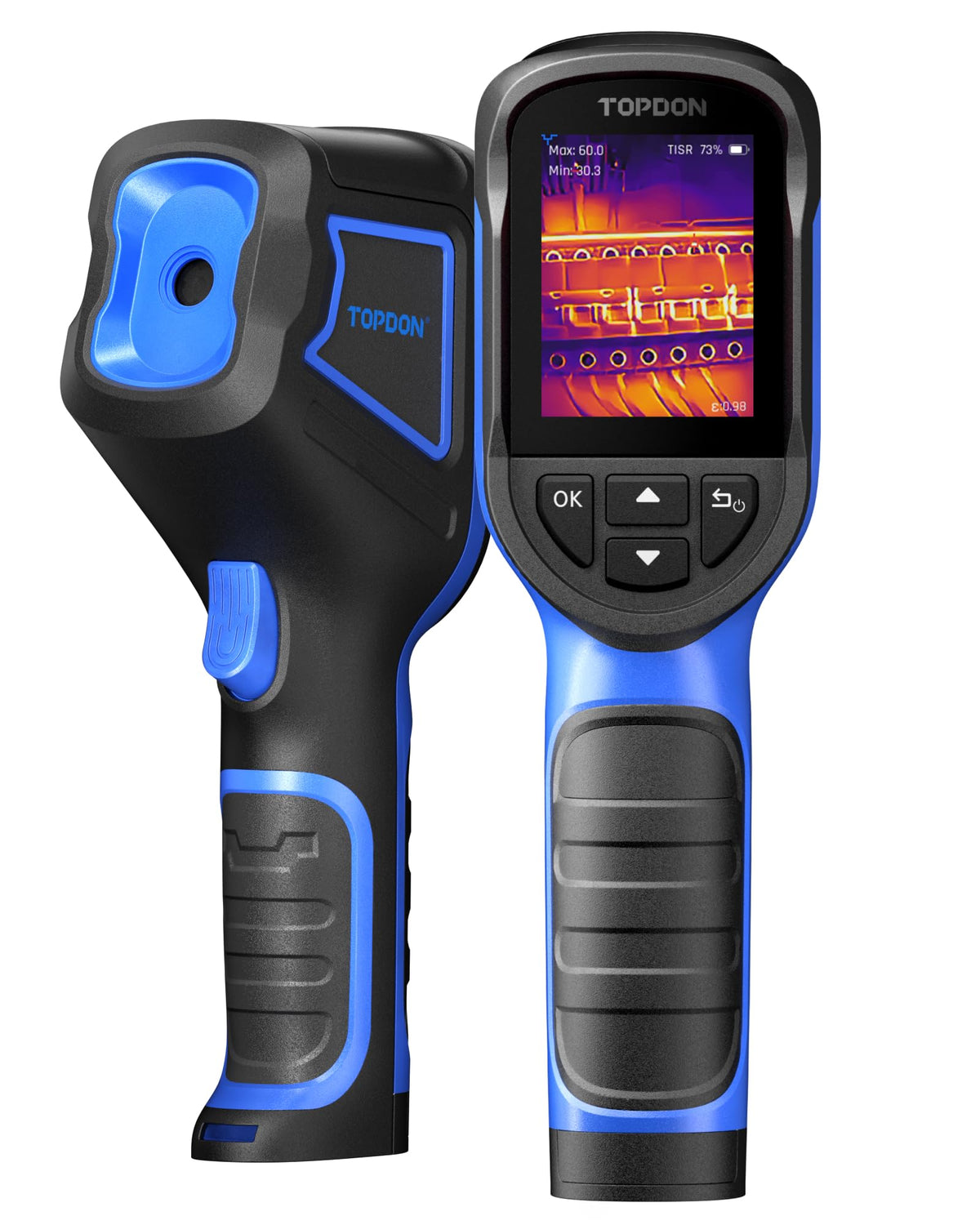 Caméra thermique infrarouge TC004 Mini-N TISR 320 × 240 25 Hz -20 à 550 °C Wi-Fi 8 Go analyse PC 5 palettes