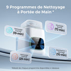 Lave-Biberons Haute Pression 2,2 kPa 3 en 1 Nettoyage Stérilisation Vapeur Séchage 19 min 9 Programmes 4 Biberons 60 Pastilles