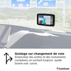 GPS poids lourds GO Professional 6 pouces 2e génération cartes Europe Wi-Fi écran tactile 32 Go infos trafic en temps réel