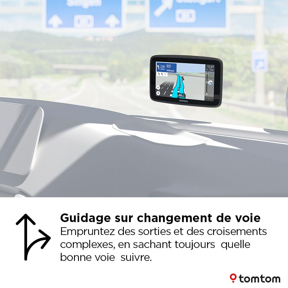 GPS poids lourds GO Professional 6 pouces 2e génération cartes Europe Wi-Fi écran tactile 32 Go infos trafic en temps réel