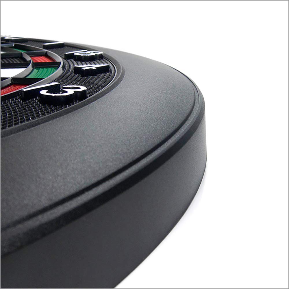 Jeu de Fléchettes Électronique Intelligent 3s Bluetooth 4.0 60 cm Rond Plastique 2 Piles AA Bleu