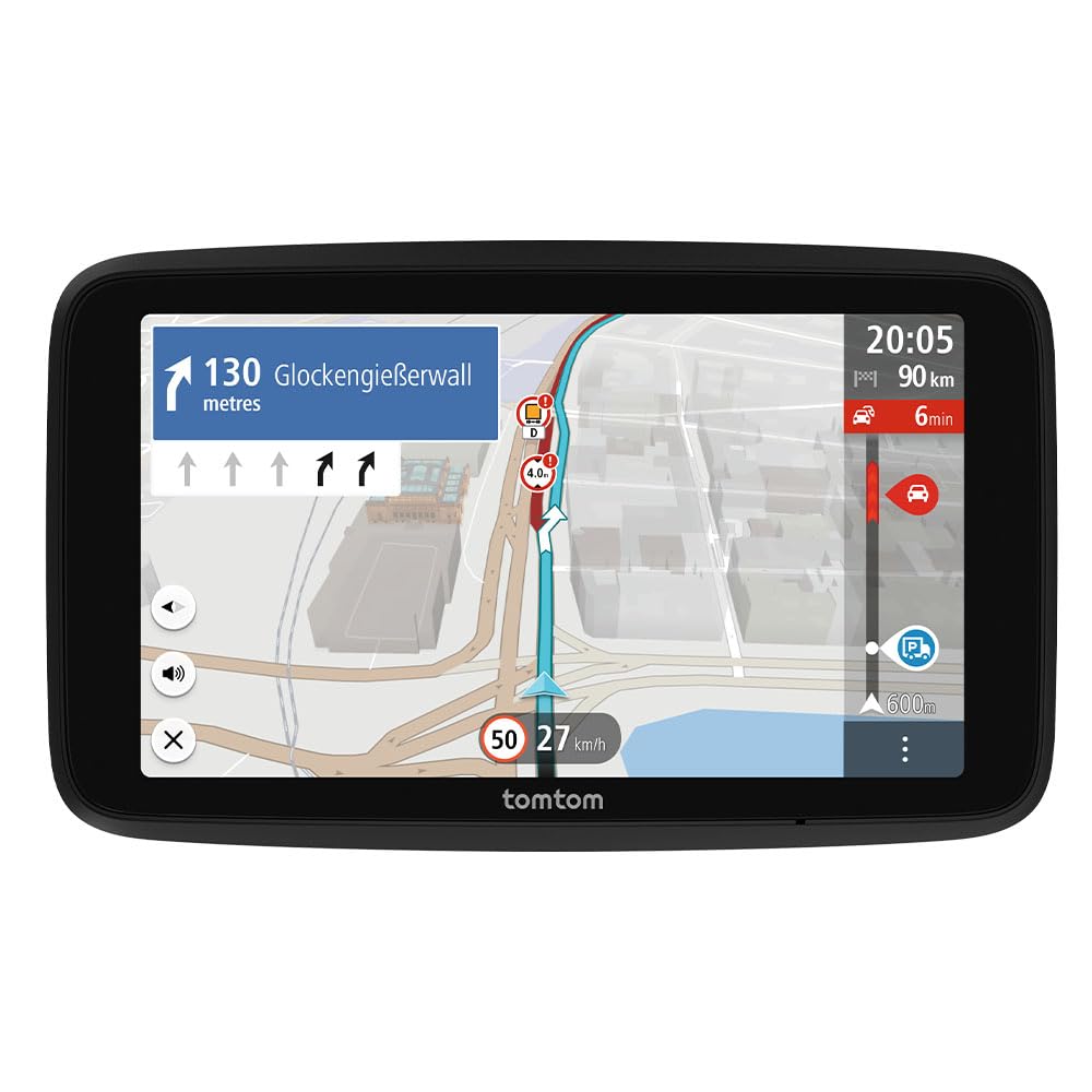 GPS poids lourds GO Professional 6 pouces 2e génération cartes Europe Wi-Fi écran tactile 32 Go infos trafic en temps réel