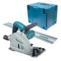 Scie circulaire plongeante SP6000J1 1300 W Ø165 mm 5000 tr/min 48 dents avec rail de guidage 1400 mm et coffret