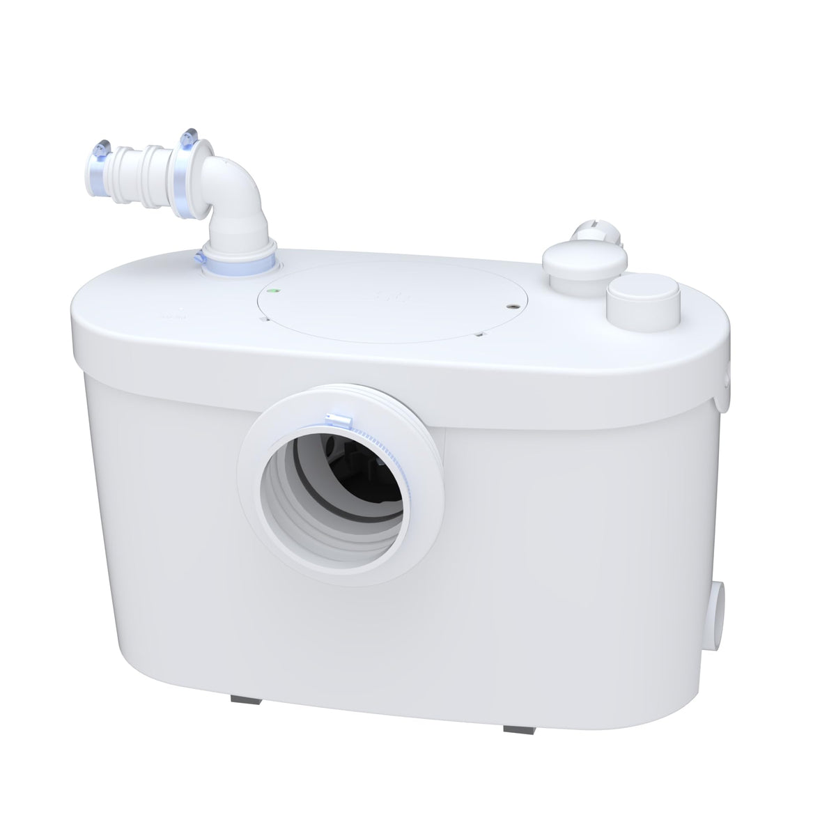 Broyeur WC Sanipro XR Up 400 W 230 V 46 dB Débit 5,4 m³/h Refoulement 5 m Hauteur et 100 m Longueur Clapet Anti-Retour
