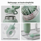 Chauffe-biberon portable MW05 500 ml avec refroidisseur de lait maternel CM01 628 ml 2 biberons