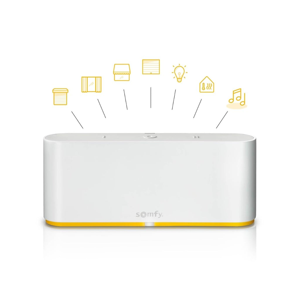 Box domotique TaHoma Switch contrôle à distance volets et équipements connectés compatible IO RTS Zigbee