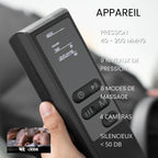 Pressothérapie à domicile masseur pour jambes et pieds récupération musculaire drainage lymphatique portable avec sac