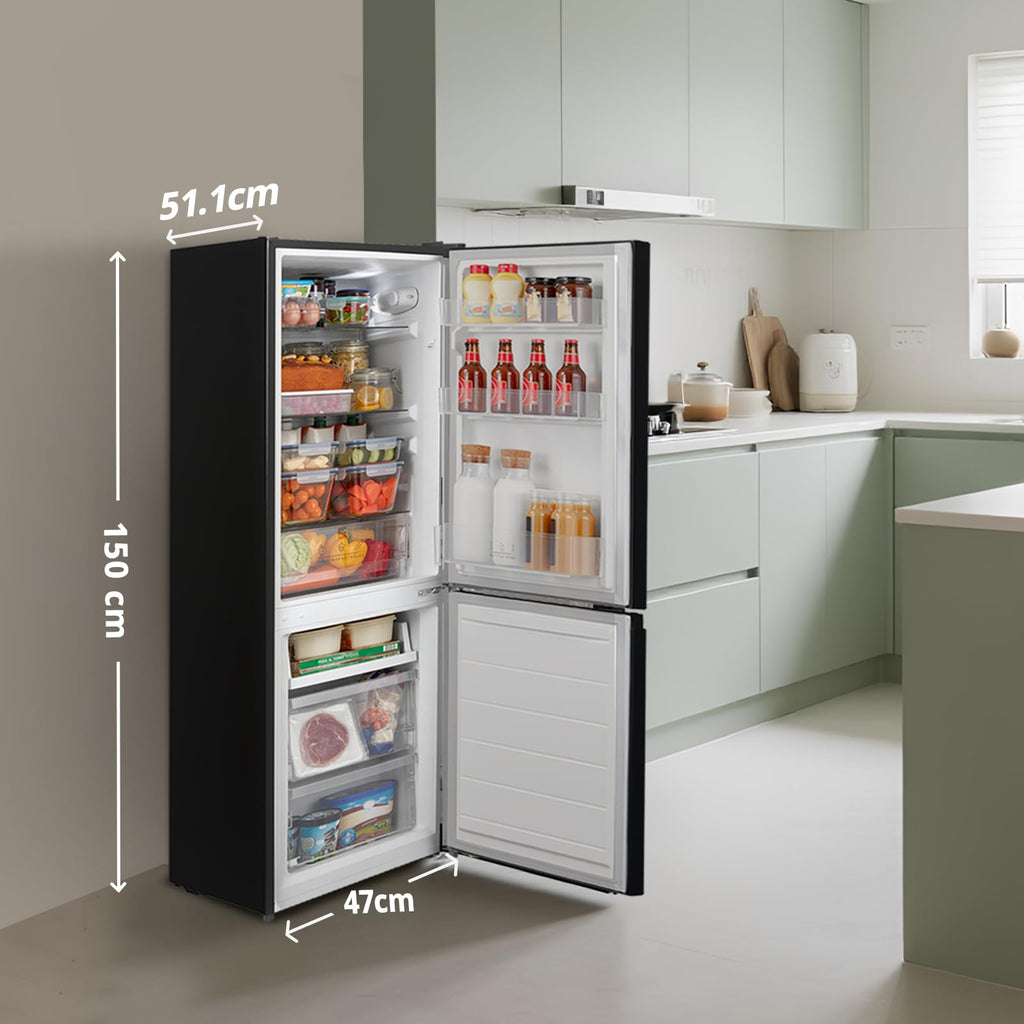 Réfrigérateur congélateur 174 L RCB169DK2(E) 2 portes congélateur bas 115 L réfrigérateur 59 L dégivrage automatique