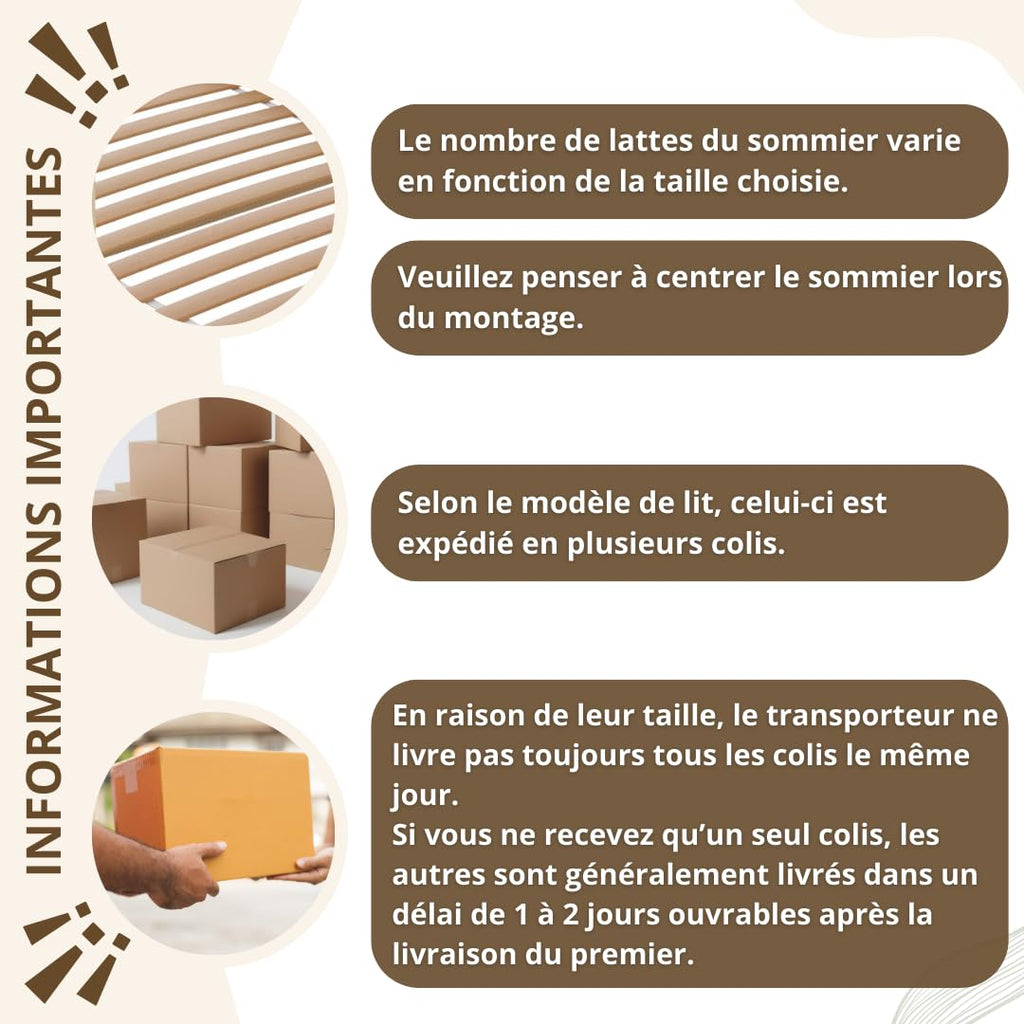 Lit Cabane Montessori Crazy House AM-05-16 90 x 190 cm Bois de Pin 2 Tiroirs Sommier à Lattes Barrière 120 kg Naturel