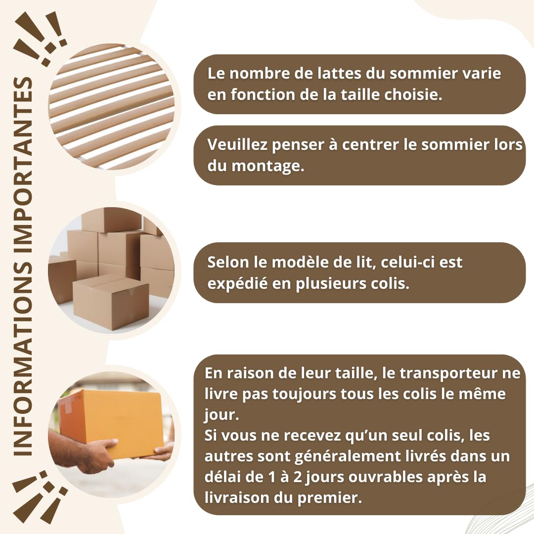 Lit Cabane Montessori Crazy House AM-05-16 90 x 190 cm Bois de Pin 2 Tiroirs Sommier à Lattes Barrière 120 kg Naturel