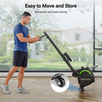 Rameur pliable F203s à résistance magnétique 16 niveaux double rail écran LCD charge maximale 150 kg 158 x 42 x 62 cm