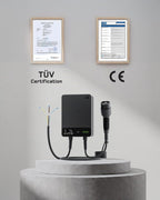 Borne de Recharge pour Véhicule Électrique 7,4 kW 32 A Type 2 Monophasé 230 V Câble 7,5 m APP RFID