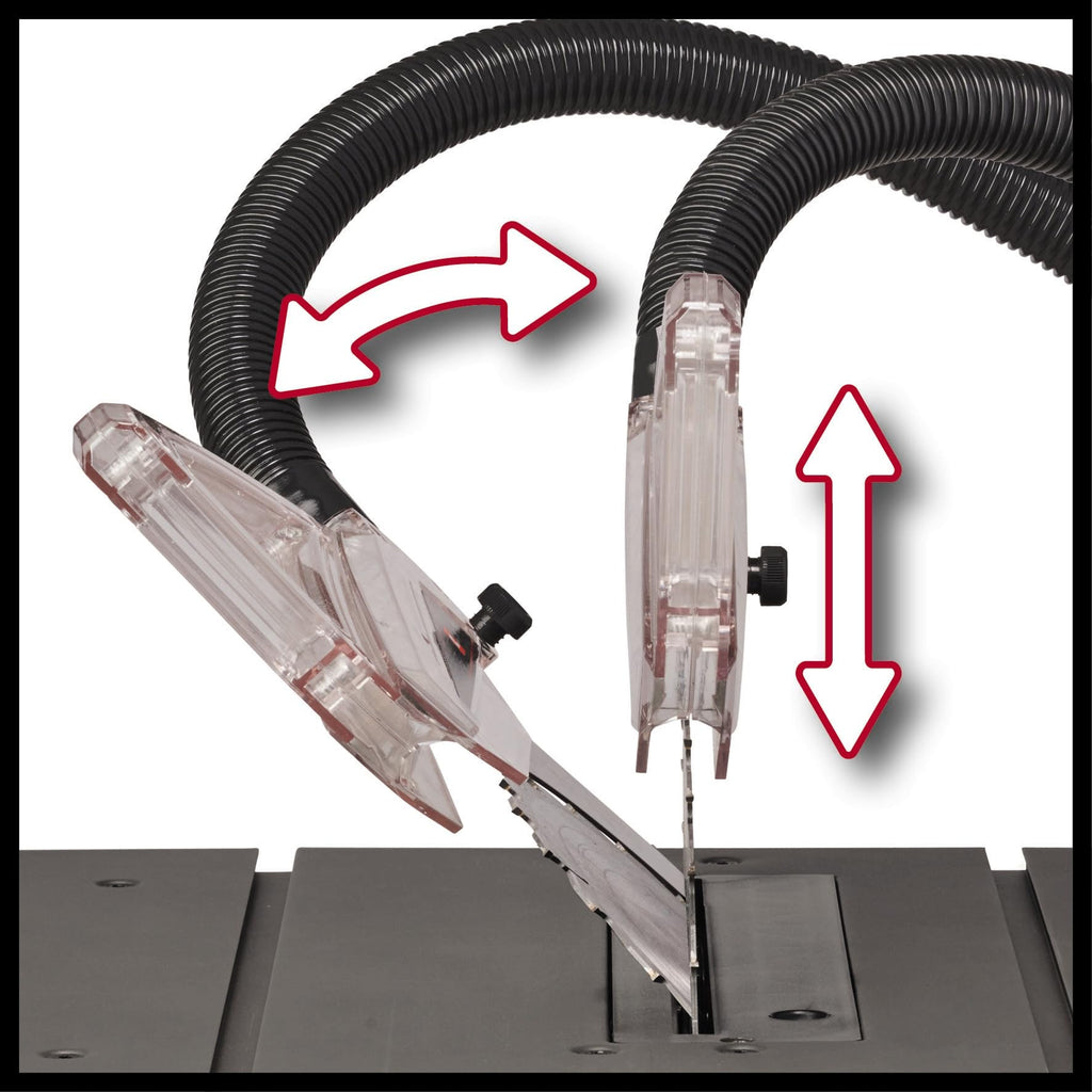 Scie circulaire sur table TC-TS 2025/2 U 2000 W lame Ø 250 mm hauteur de coupe 85 mm rallonges latérales butée d’angle