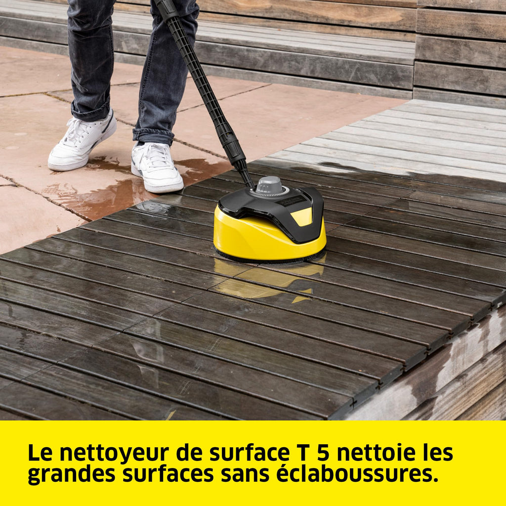 Nettoyeur Haute Pression K 4 FJ Home 130 bar 420 l/h Tuyau 6 m Rotabuse Lance Vario Power Buse à Mousse Kit T 5
