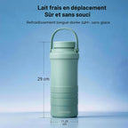 Chauffe-biberon portable MW05 500 ml avec refroidisseur de lait maternel CM01 628 ml 2 biberons