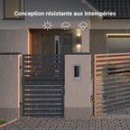 Visiophone connecté CP5 Wi-Fi écran tactile 7 pouces 1080p vision nocturne audio bidirectionnel déverrouillage RFID