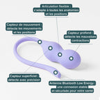 Sonde de rééducation périnéale Care+ double capteur biofeedback connecté exercices Kegel application post-partum