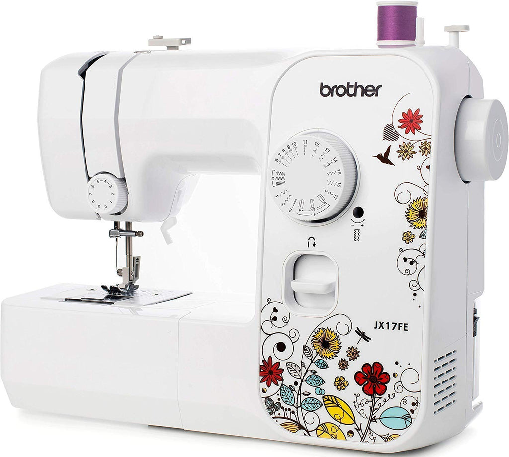 Machine à coudre électrique JX17FE Fantasy Edition 17 points 220 V châssis métal bras libre couture automatique pour tissus épais