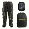 Pantalon de pressothérapie sans fil HighFly Pro 01 6 chambres 0 à 200 mmHg 6 niveaux 5 programmes écran LCD Bluetooth USB-C