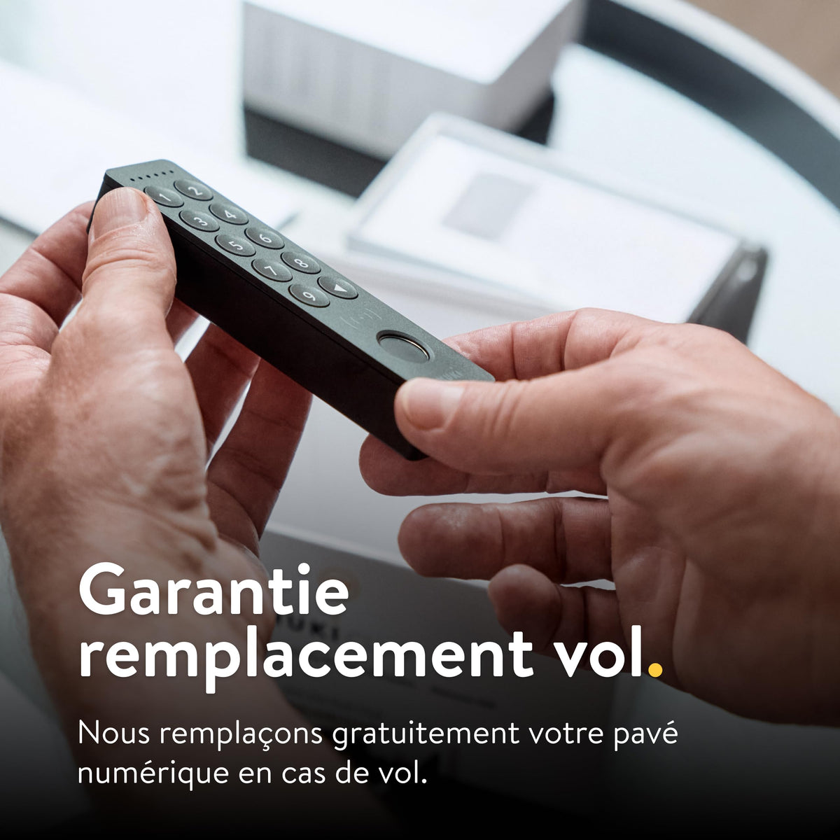 Clavier pour serrure connectée Keypad 2 NFC 2026 Bluetooth déverrouillage par NFC empreinte digitale ou code IP54