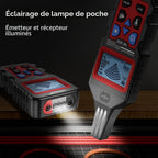 Détecteur de câbles souterrains et muraux NF-826 12 à 400 V avec fonction voltmètre et sensibilité réglable