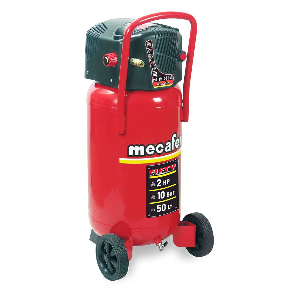 Compresseur d'air Fifty 425090 50 L 2 CV 230 V sans huile 140 L/min 10 bar avec roues à monter