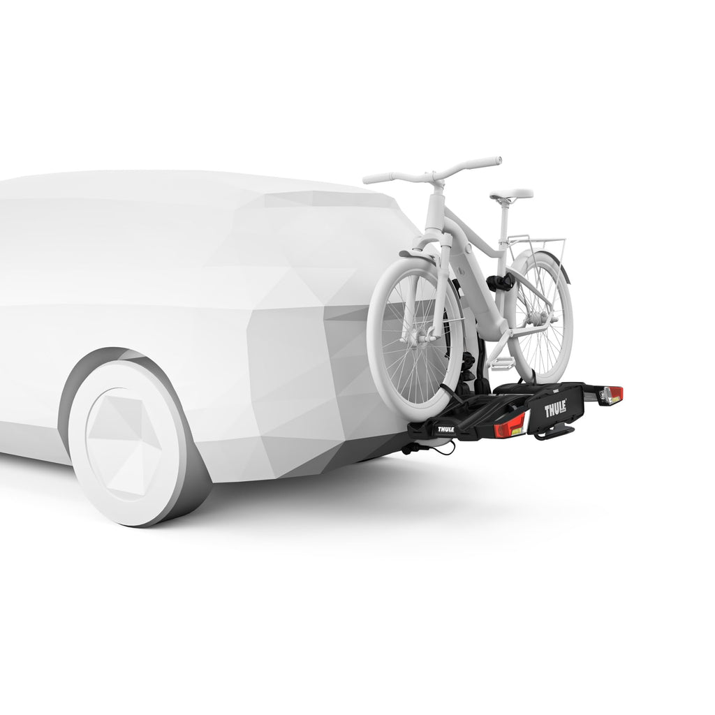 Porte-Vélo sur Attelage EasyFold XT 2 Vélos 933100 Pliable Charge 60 kg Aluminium Noir/Aluminium