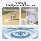 Lave-Biberons Haute Pression 2,2 kPa 3 en 1 Nettoyage Stérilisation Vapeur Séchage 19 min 9 Programmes 4 Biberons 60 Pastilles