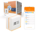 Thermostat connecté NTH01-AMZ Wi-Fi programmable avec écran LCD contrôle à distance pour chaudière et pompe à chaleur