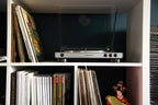 Platine vinyle automatique AT-LP60XUSBGM entraînement par courroie USB 33⅓ et 45 tr/min cellule Dual Moving Magnet gris