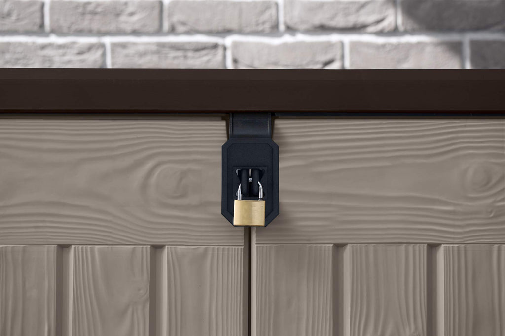 Abri Poubelle Horizontal SIO Pro 1200 L 145,5 x 82 x 123 cm avec Plancher Verrouillable