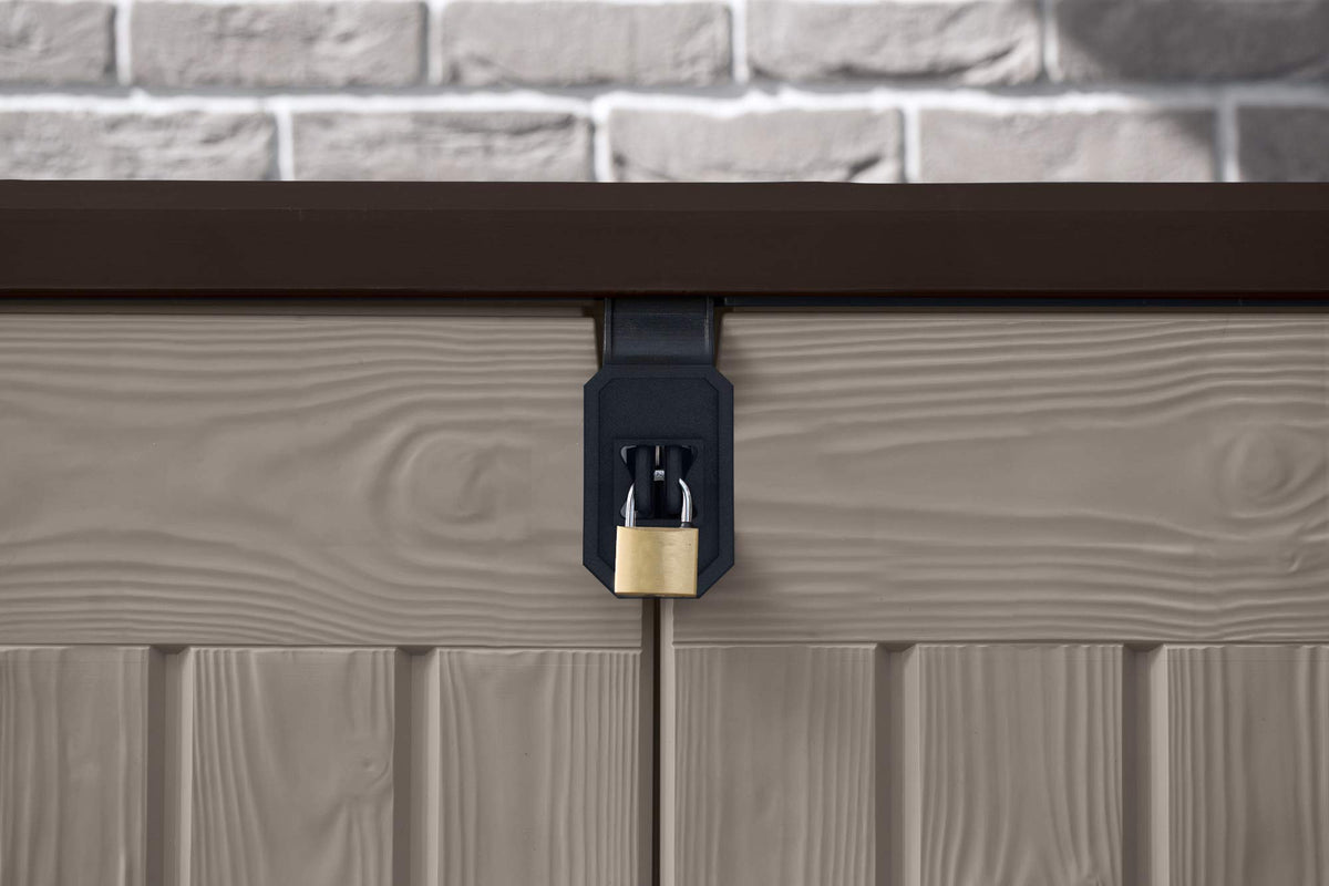 Abri Poubelle Horizontal SIO Pro 1200 L 145,5 x 82 x 123 cm avec Plancher Verrouillable