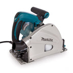 Scie circulaire plongeante SP6000J1 1300 W Ø165 mm 5000 tr/min 48 dents avec rail de guidage 1400 mm et coffret
