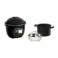 Multicuiseur électrique Cookeo Touch WiFi 6 L 1600 W écran tactile 13 modes de cuisson avec panier vapeur