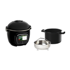 Multicuiseur électrique Cookeo Touch WiFi 6 L 1600 W écran tactile 13 modes de cuisson avec panier vapeur