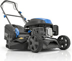 Tondeuse à gazon thermique autotractée HYM17150SPX 43 cm 139 cm³ 4 temps 4 en 1 mulching bac 40 L carter acier