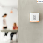 Thermostat connecté NTH01-AMZ Wi-Fi programmable avec écran LCD contrôle à distance pour chaudière et pompe à chaleur
