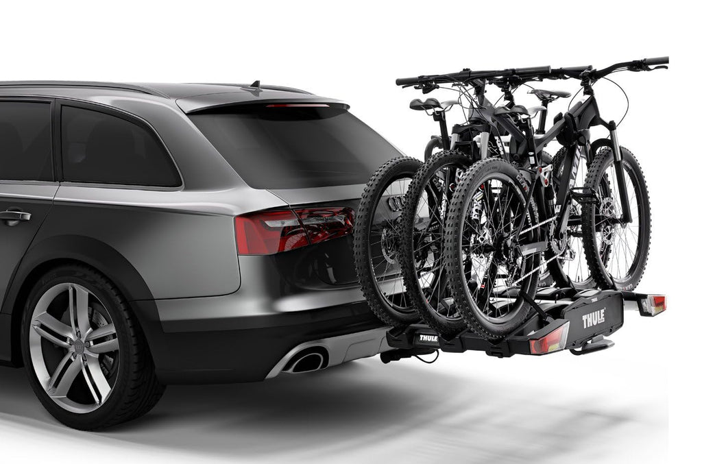 Porte-Vélo sur Attelage EasyFold XT 2 Vélos 933100 Pliable Charge 60 kg Aluminium Noir/Aluminium
