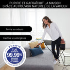 Défroisseur vapeur tout-en-un Ixeo Power QT2020C0 2170 W pression 5,8 bars débit vapeur 90 g/min réservoir 1,1 L