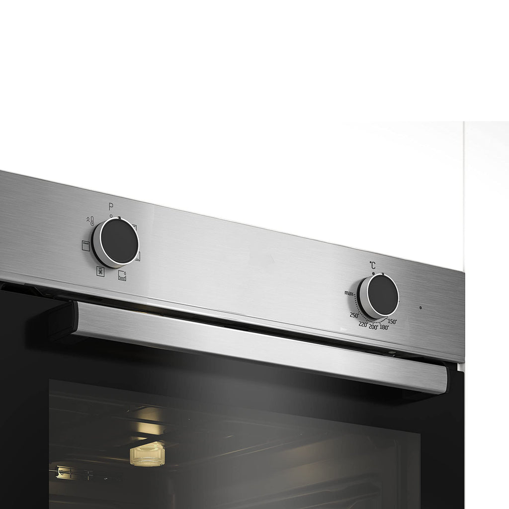 Four Encastrable BBIE12000X 66 L 2400 W 6 Fonctions SteamShine Éclairage Halogène Inox 59,5 x 59,4 x 56,7 cm