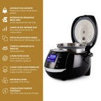 Cuiseur à riz multifonction YUM-EN15 1,5 L 860 W 230 V bol céramique 6 fonctions riz 6 fonctions multicuiseur écran LED