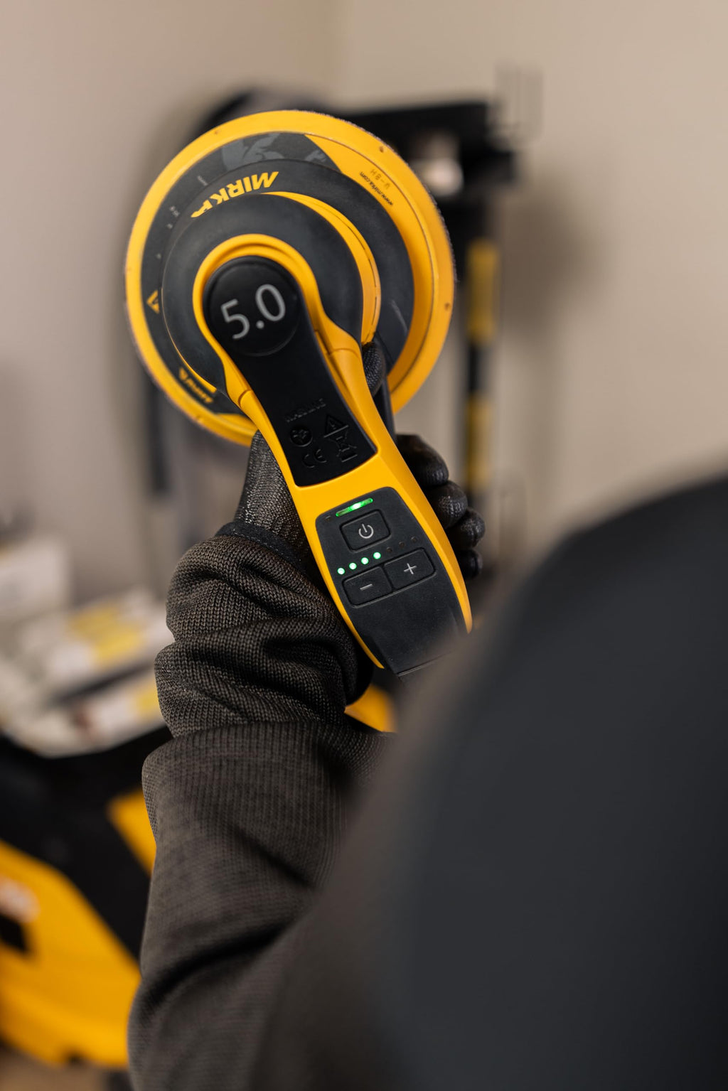 Ponceuse Excentrique DEROS II 5650 MID5650404CA 400 W Ø125 et 150 mm Course 5 mm 5000-10000 tr/min Bluetooth