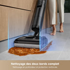 Aspirateur laveur sans fil H12 Pro FlexReach 180° 18 000 Pa 780 ml pour sols durs avec nettoyage automatique