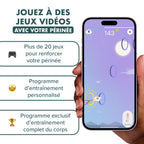 Sonde de rééducation périnéale Care+ double capteur biofeedback connecté exercices Kegel application post-partum