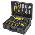 Valise d'outillage 142 pièces STMT98109-1 aluminium 6 compartiments pinces clés tournevis douilles cliquets marteau scie
