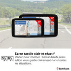 GPS poids lourds GO Professional 6 pouces 2e génération cartes Europe Wi-Fi écran tactile 32 Go infos trafic en temps réel