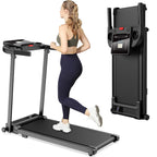 Tapis de course pliable électrique 10 km/h Lf-x2dc 2,0 CV silencieux charge 100 kg 12 programmes pour maison et bureau
