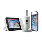 Écoute-bébé vidéo connecté SCD951/26 Wi-Fi caméra HD 1080p vision nocturne infrarouge audio bidirectionnel autonomie 12 h