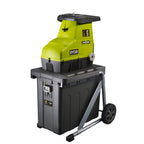 Broyeur de végétaux électrique RSH3045U 3000 W broyage branches jusqu’à 45 mm bac de ramassage 55 L